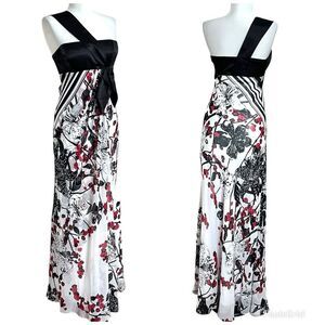 FAVIANA Y2K Babydoll Maxi Dress Prom Gown 4 Floral Whimsigoth Fairy Grunge 90s